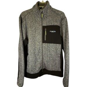 DHG Dutch Harbor Gear Performance Series, Heather Gray & Black Jacket- Size L